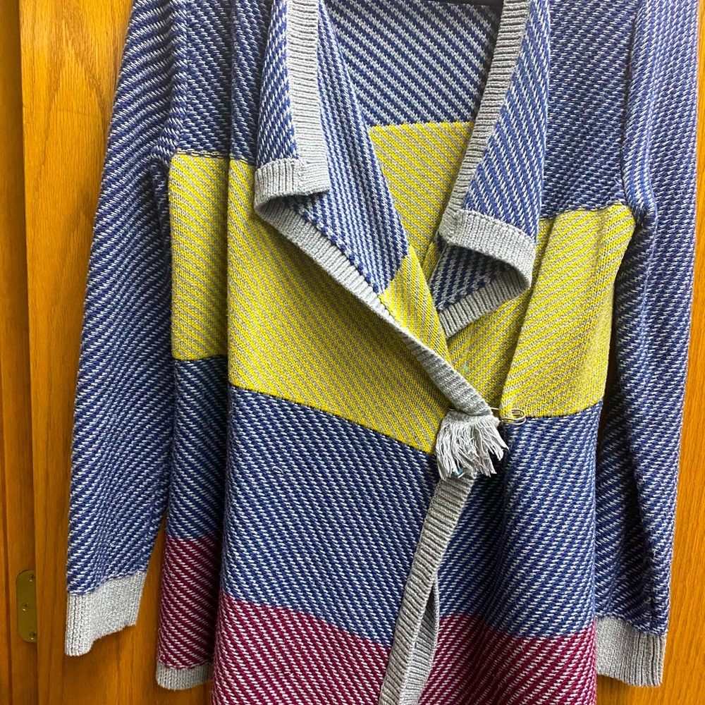 Cabi striped cardigan